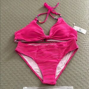 Women’s Pink 2 piece swimsuit